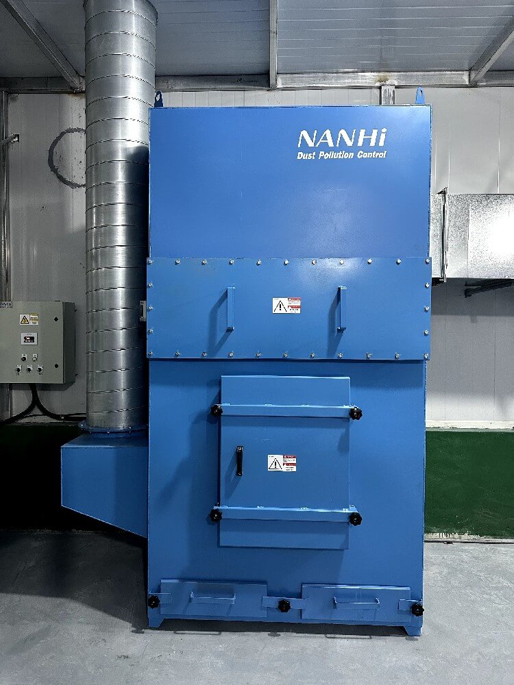 埃克诺生产线专用除尘器投入运行