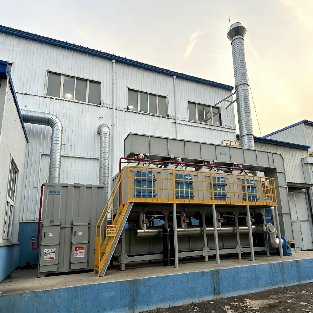 瓦轴集团风电分公司 催化燃烧项目